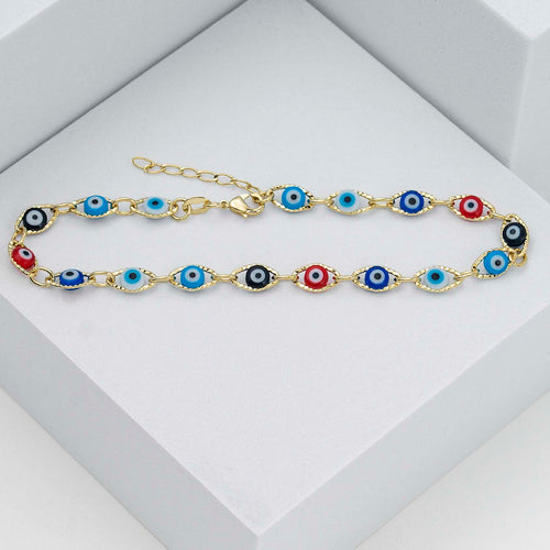 T Ojo Turco Multicolor 23 Cms + 2 Cms  Extensor