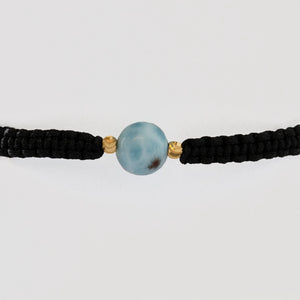 Pulsera Black Larimar